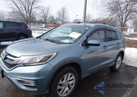 2015 Honda Cr-V Ex-L z USA, uszkodzony, nr VIN 2HKRM4H70FH646073